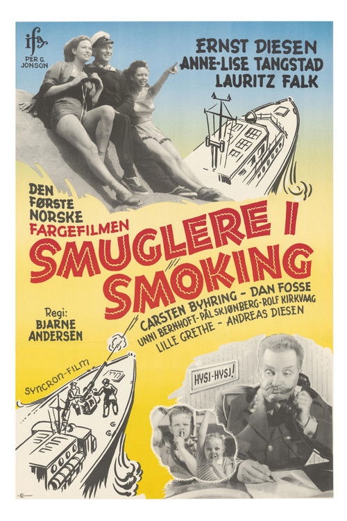 Smuglere i smoking (1957) poster