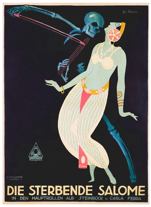 Die sterbende Salome (1919) poster
