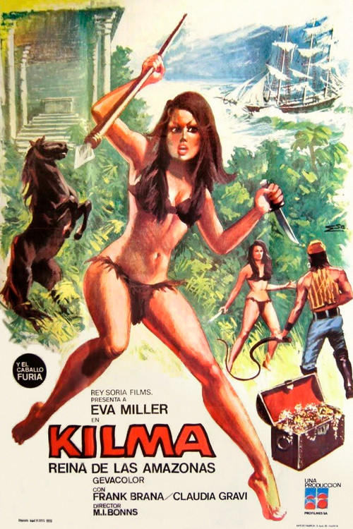 Kilma, Queen of the Amazons (1976) poster