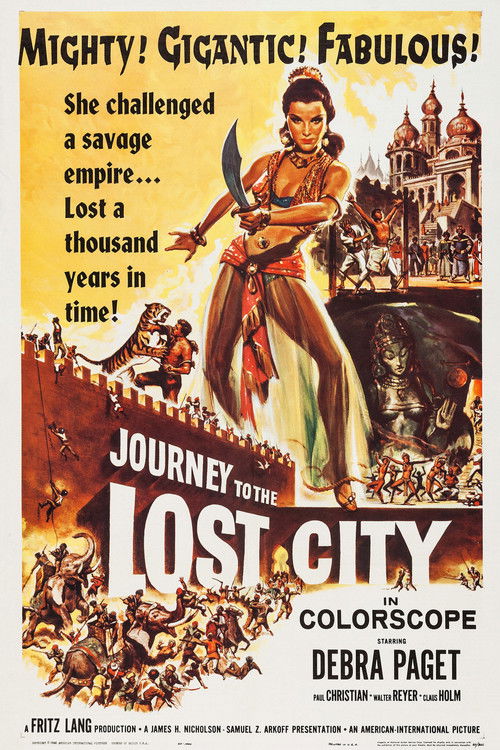 Journey to the Lost City (1960) poster