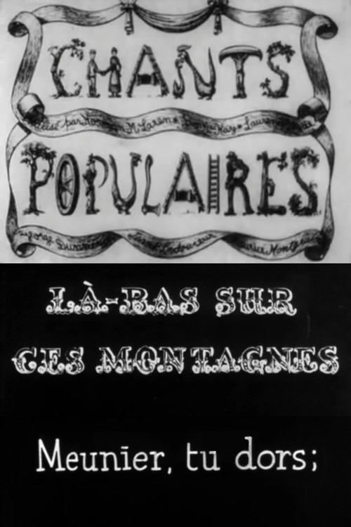 Chants populaires nº 3 (1943) poster