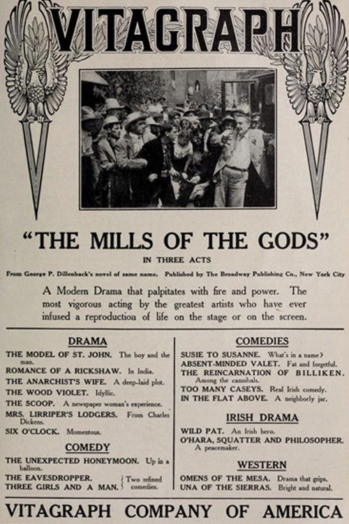 The Mills of the Gods (1912) poster