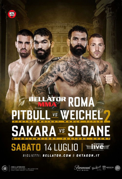 Bellator 203: Pitbull vs. Weichel 2 (2018) poster