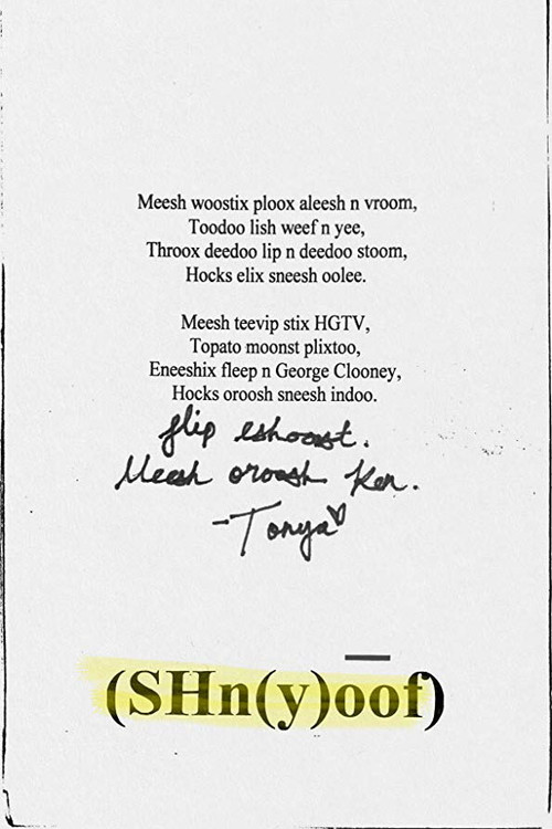 (SHn(y)o͞of) (2019) poster