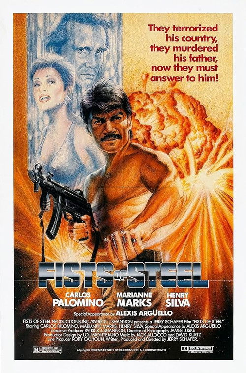 Fists Of Steel (1989) poster