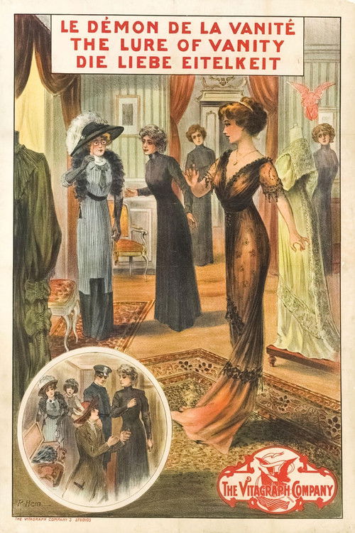 The Lure of Vanity (1911) poster