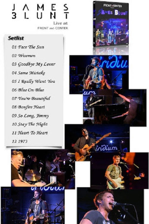 James Blunt - Live at Front And Center (2015) poster