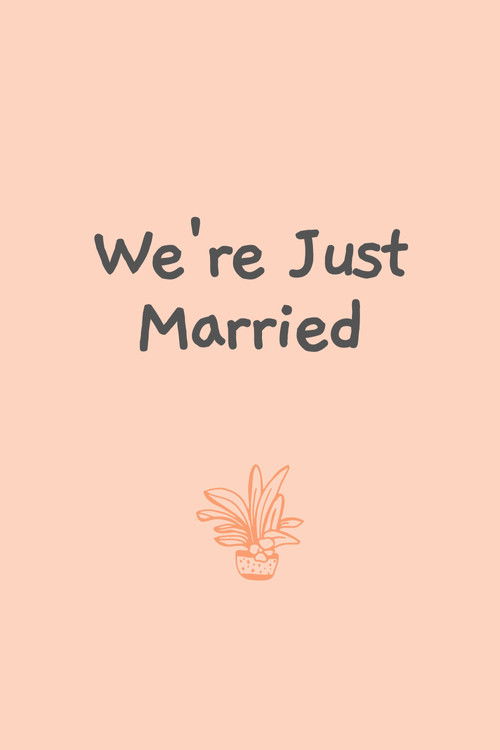 We're Just Married poster