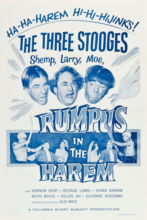 Rumpus in the Harem (1956) poster