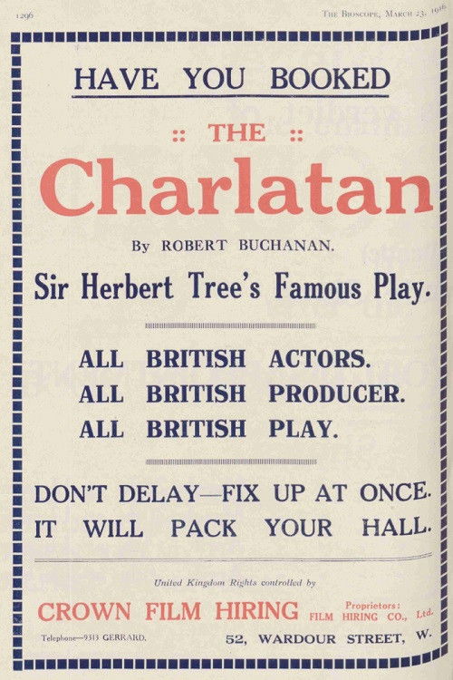 The Charlatan (1916) poster