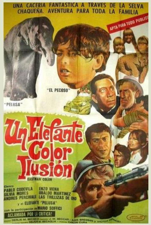 Un elefante color ilusión (1970) poster