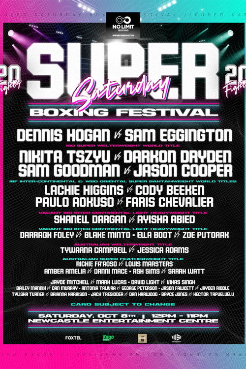 Dennis Hogan vs. Sam Eggington (2022) poster