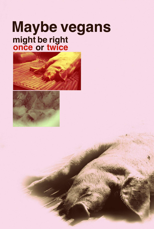 Maybe vegans might be right once or twice (2024) poster