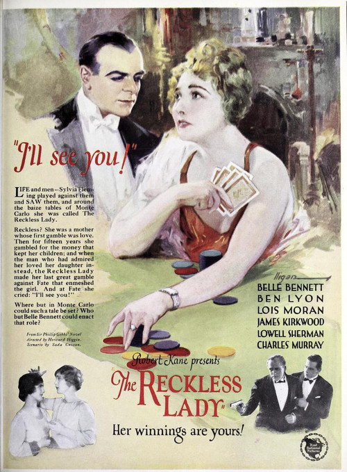 The Reckless Lady (1926) poster
