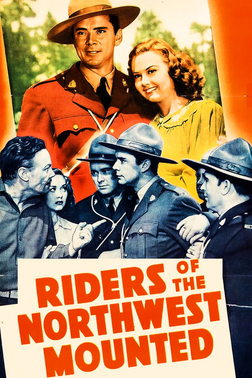Riders of the Northwest Mounted (1943) poster
