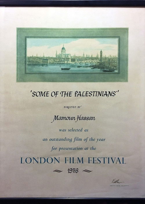 Some of the Palestinians (1976) poster