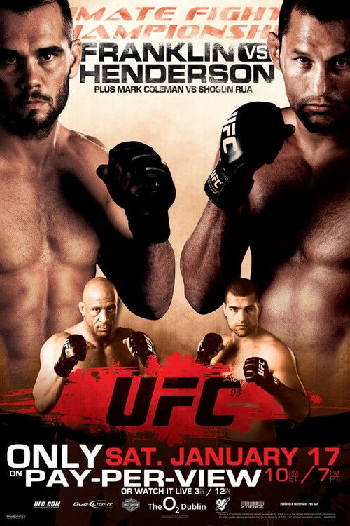 UFC 93: Franklin vs. Henderson (2009) poster