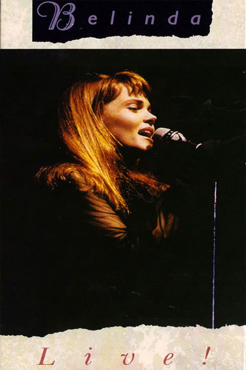 Belinda Live! (1988) poster