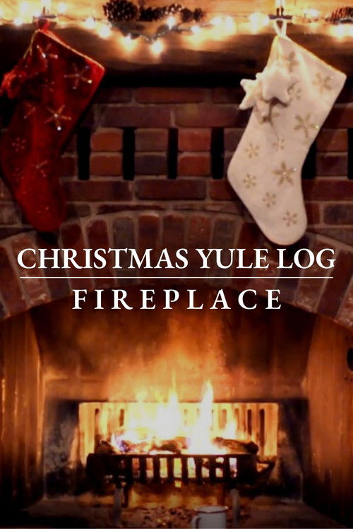 Christmas Yule Log Fireplace (2020) poster