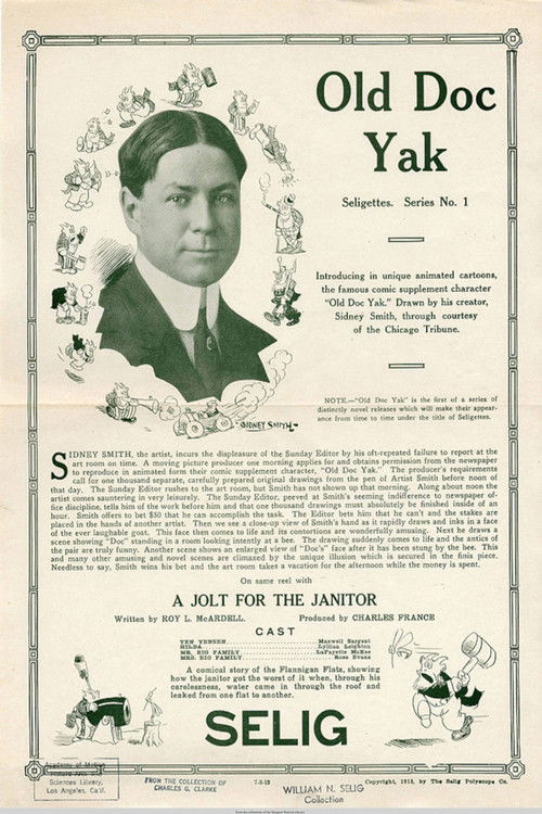 A Jolt for the Janitor (1913) poster