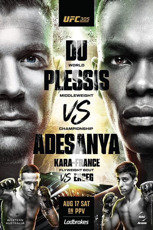 UFC 305: du Plessis vs. Adesanya (2024) poster