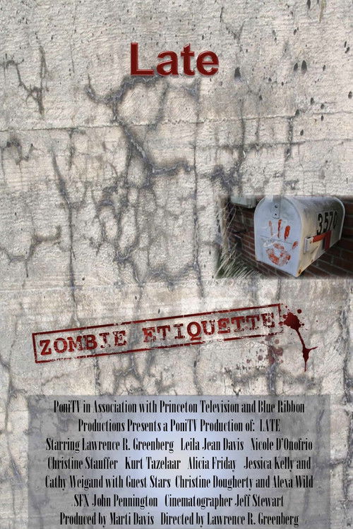 Late: Zombie Etiquette (2011) poster