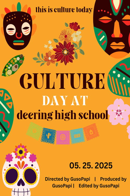 Culture day at Deering high school (2025) poster