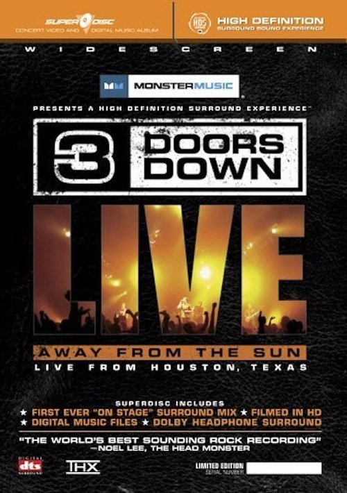 3 Doors Down: Away from the Sun, Live from Houston, Texas (2005) poster