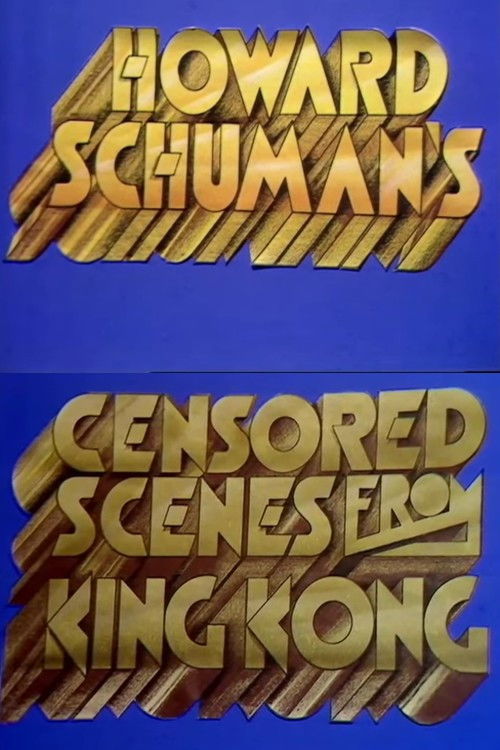 Censored Scenes from King Kong (1973) poster