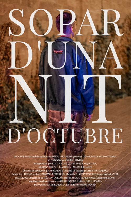 Sopar d’una nit d’octubre (2022) poster