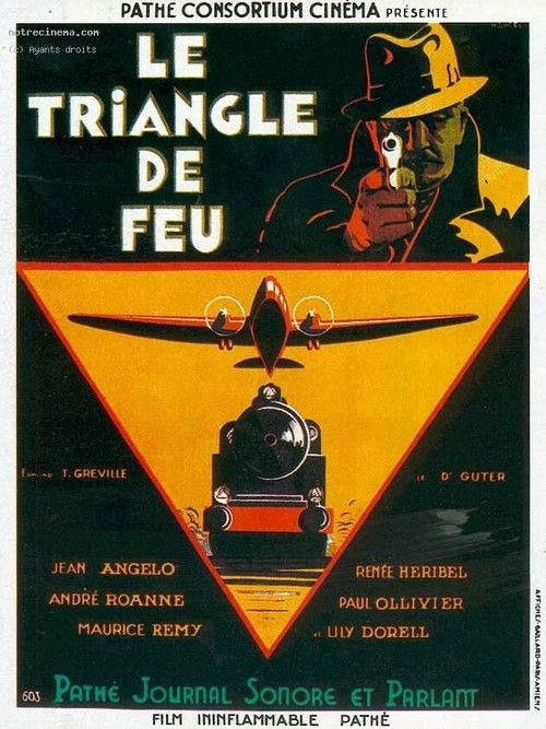 Le Triangle de feu (1932) poster