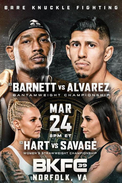BKFC 39: Barnett vs. Alvarez (2023) poster