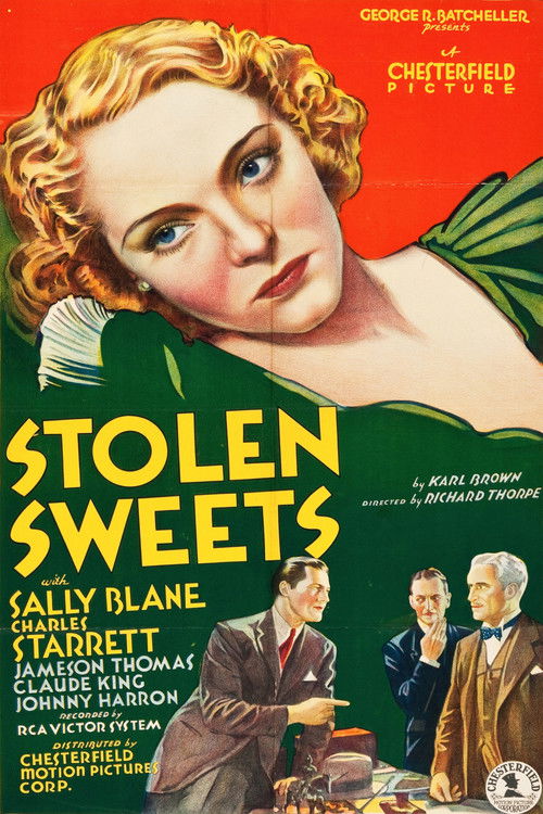 Stolen Sweets (1934) poster