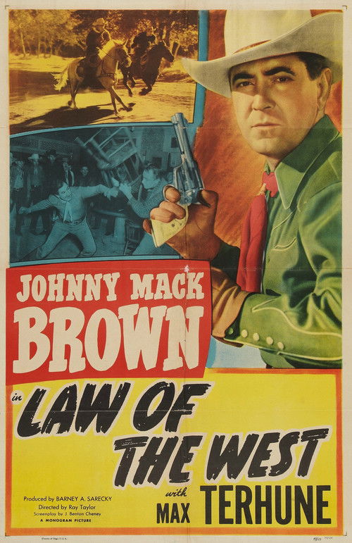 Law of the West (1949) poster