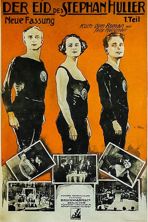 Der Eid des Stephan Huller (1912) poster