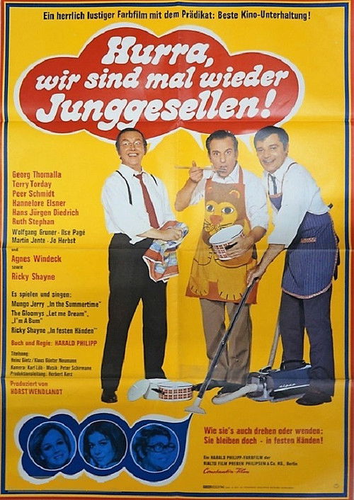 Hurra, wir sind mal wieder Junggesellen! (1971) poster