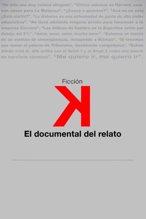 Ficción K (2015) poster