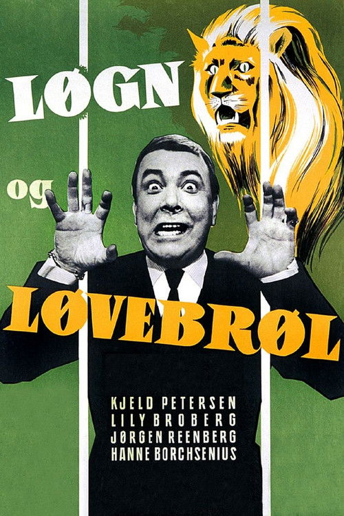 Løgn og løvebrøl (1961) poster