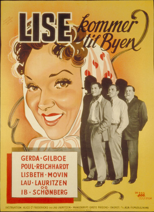 Lise kommer til byen (1947) poster