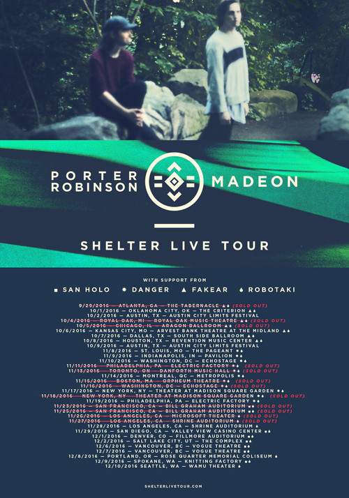 Porter Robinson & Madeon - Shelter: The Movie (2017) poster