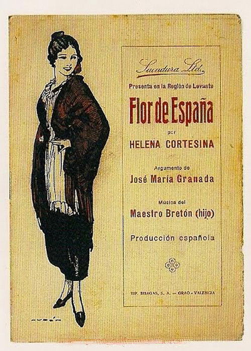 Flor de España o la leyenda de un torero (1921) poster