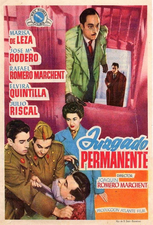 Juzgado permanente (1953) poster