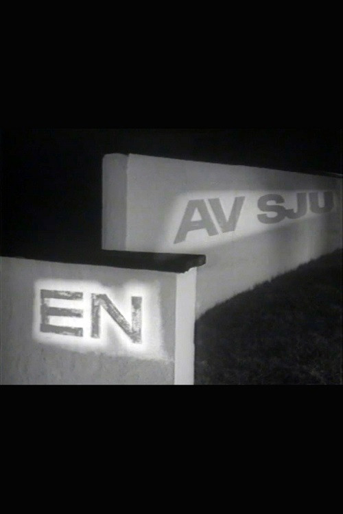 En av sju (1960) poster
