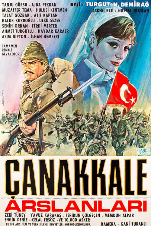 Çanakkale Aslanları (1964) poster