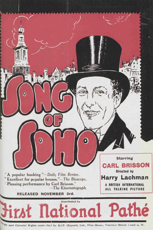 Song of Soho (1930) poster