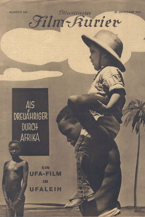 Als Dreijähriger durch Afrika (1928) poster