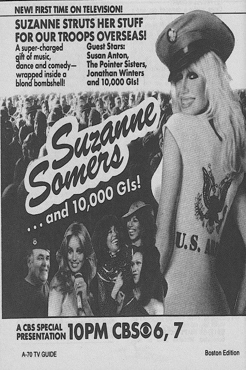 Suzanne Somers... And 10,000 G.I.s (1983) poster