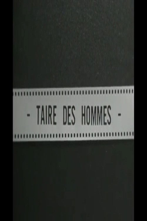 Taire des hommes (1962) poster