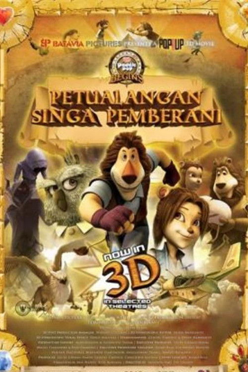 Petualangan Singa Pemberani (2012) poster