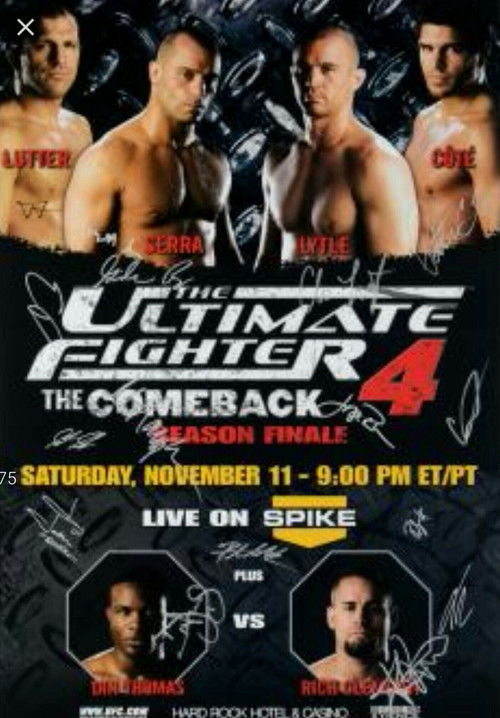 The Ultimate Fighter 4 Finale (2006) poster